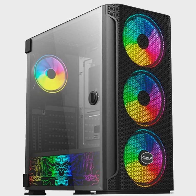 Kit pc Gamer i9-13900F, rtx 4090 24GB, 32GB, NVMe 1TB, B760, WaterCooler 240mm, 900W 80 Plus, Gabinete klv Master, Monitor 27, Kit Gamer