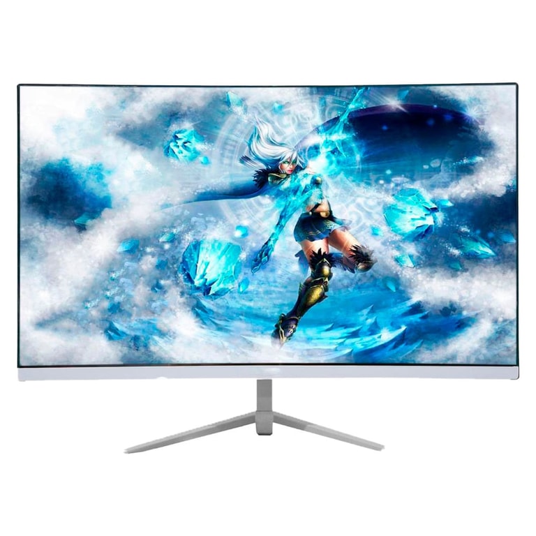 Computador Pc Gamer I9 11ª 32gb Ram Ssd 960gb Gtx 1650 Monitor 23 Curvo - Branco