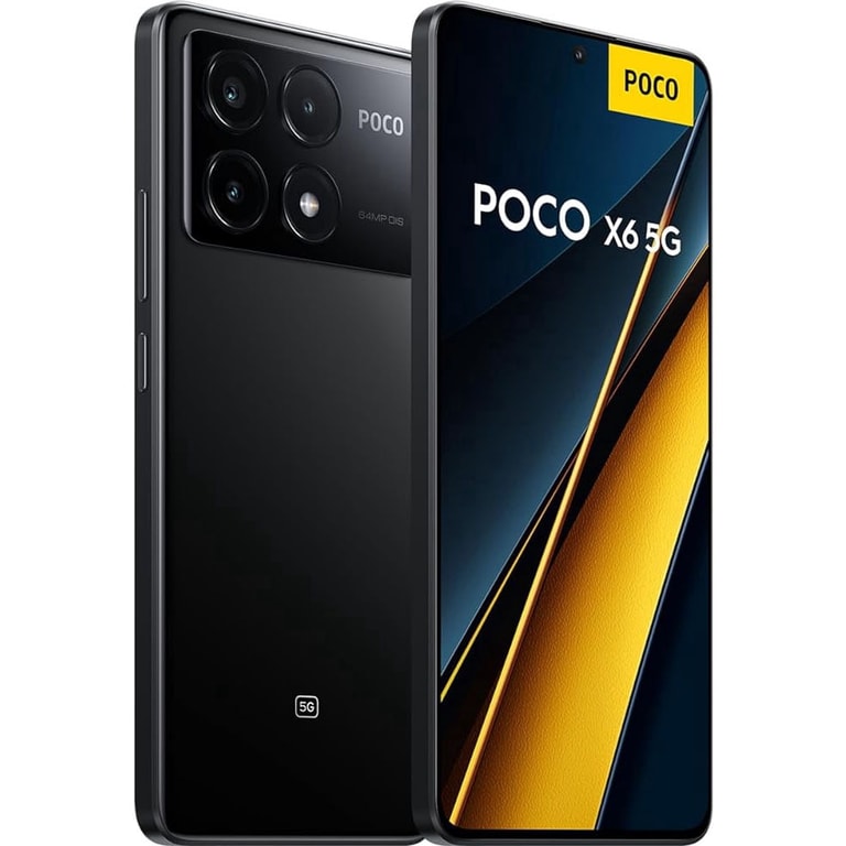 Smartphone Xiaomi poco X6 Pro 5G, 12 GB + 512 gb, (Black) Preto