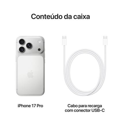 iPhone 17 Pro Max 256GB Prateado - APPL