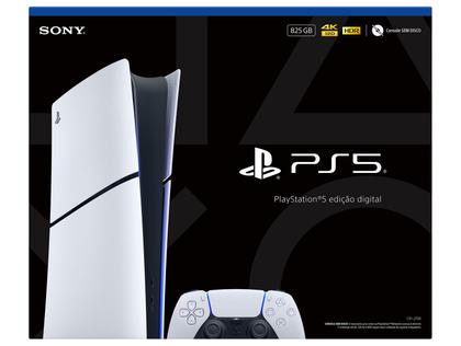 PlayStation 5 Edição Digital 825GB 1 Controle Branco Sony