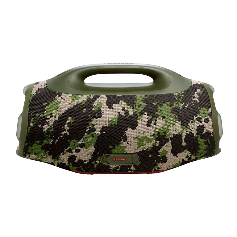 Caixa de Som Bluetooth JBL Boombox 4 Camuflada Até 34h de Reprodução, IP68 À prova d’Água e Resistente a Poeira, 210W